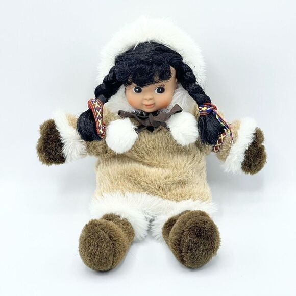 Arctic Circle Enterprises indigenous doll Made in Alaska - Picture 1 of 7